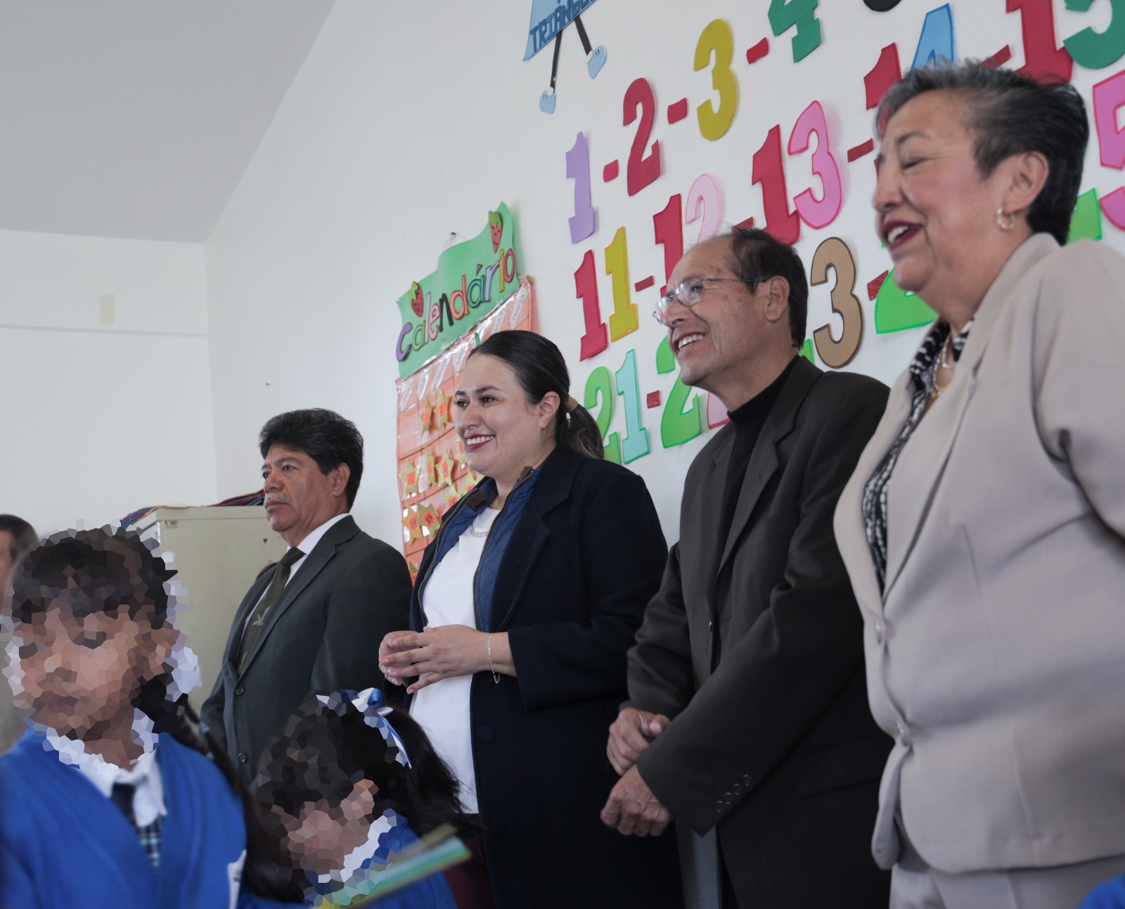 Avanza construcción de séptima techumbre escolar en Chiautempan: Blanca Angulo